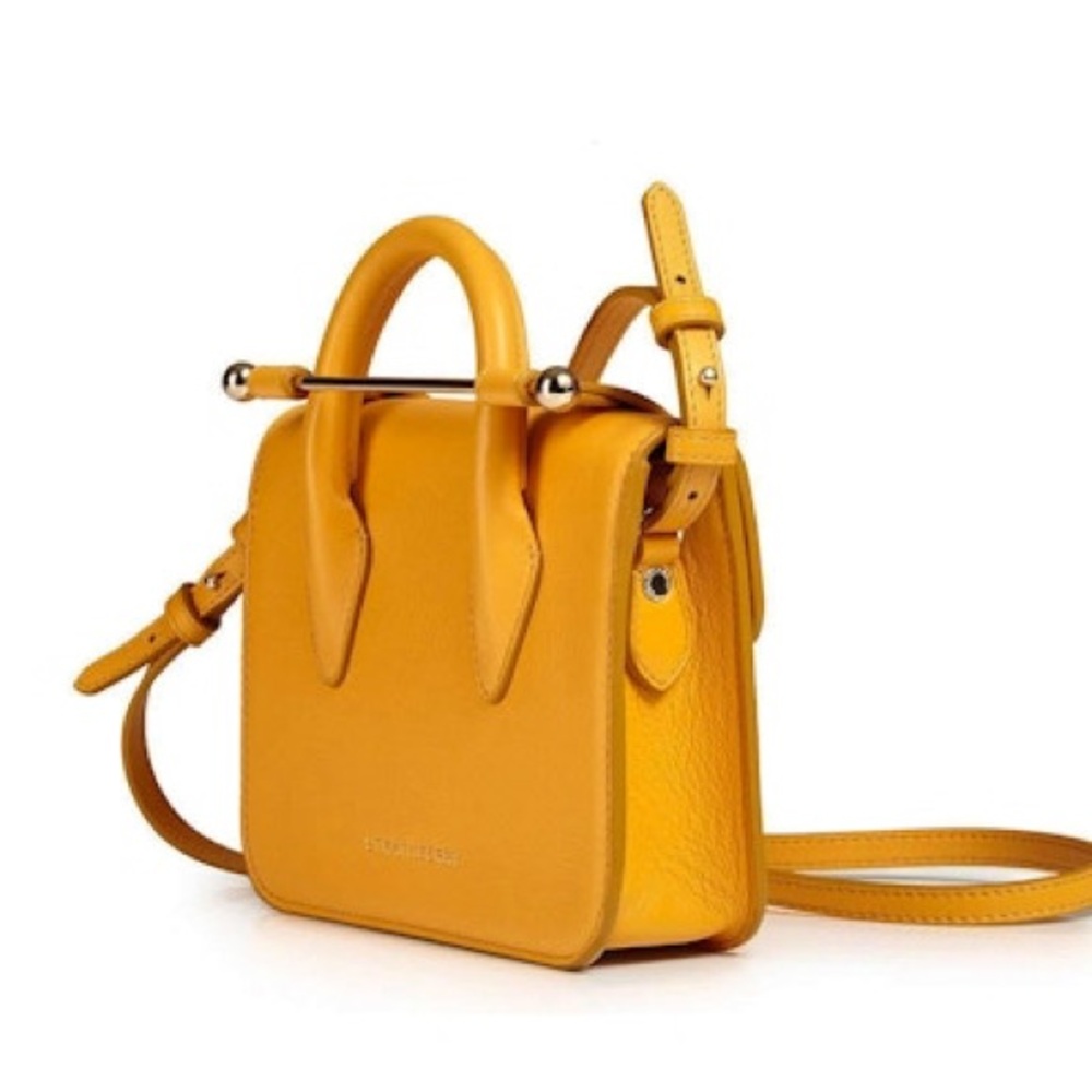 Strathberry MC Nano in Blossom Yellow w/ original box& dust bag - Picture 13 of 15